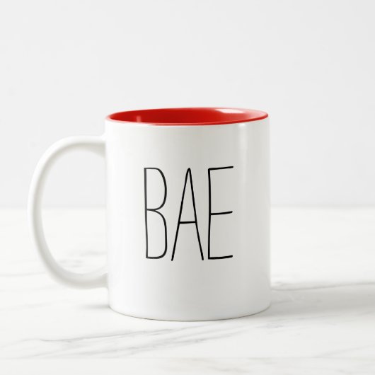 BAE ZWEIFARBIGE TASSE (Links)