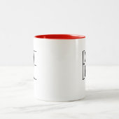 BAE ZWEIFARBIGE TASSE (Mittel)