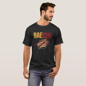 Baecon Bacon   Bacon Bae  Pun T-Shirt (Vorne ganz)