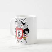 Baeza-Familienwappen Kaffeetasse (Vorderseite Links)