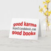 BAFAB Karte (Gelbe Blume)