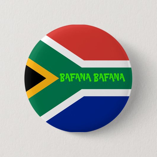 BAFANA BAFANA BUTTON (Vorderseite)