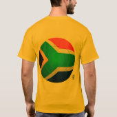 Bafana Bafana - Südafrika-Fußball T-Shirt (Rückseite)