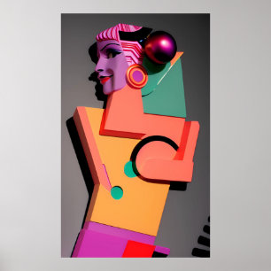 Baffia Ken Gage Surrealismus Poster