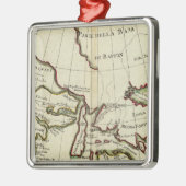 Baffin Bay Nordatlantik Ornament Aus Metall (Links)