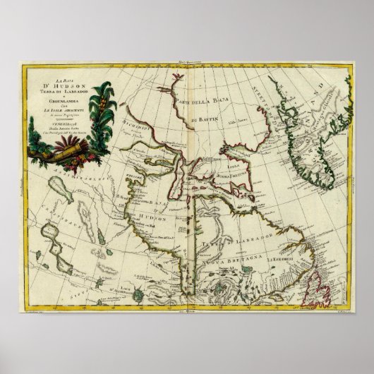 Baffin Bay Nordatlantik Poster (Vorne)