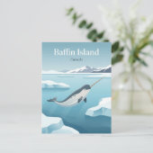 Baffin Island Kanada Postkarte (Stehend Vorderseite)