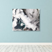 Baffin Island Leinwanddruck (Insitu (Holzboden))