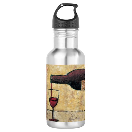 BAG04 rotes Wine.tif Edelstahlflasche (Vorderseite)