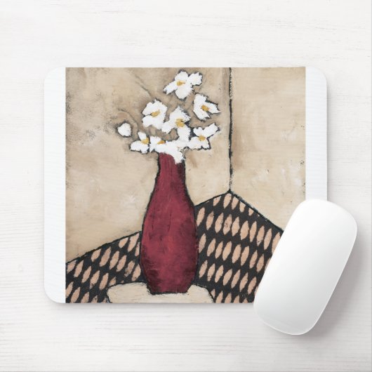 BAG05 rotes Vase.tif Mousepad (Mit Mouse)