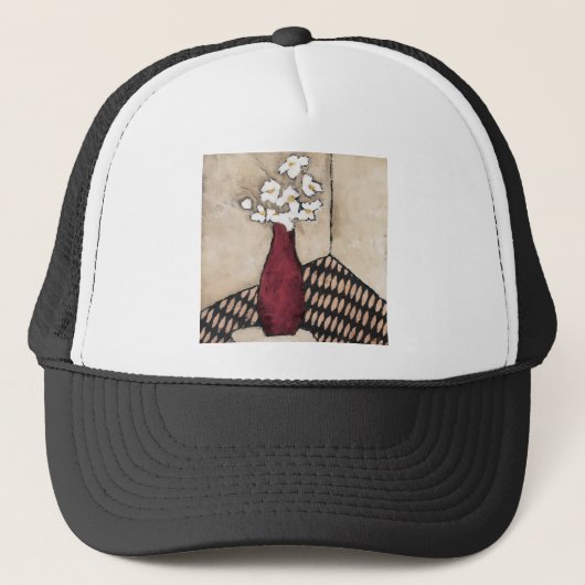 BAG05 rotes Vase.tif Truckerkappe (Vorderseite)