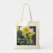 Bag 2024 Blume von RoseWrites Tragetasche (Rückseite)