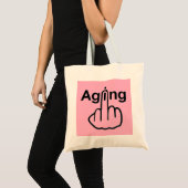 Bag Aging Gedreht Tragetasche (Vorderseite (Produkt))