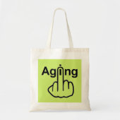 Bag Aging Gedreht Tragetasche (Vorne)