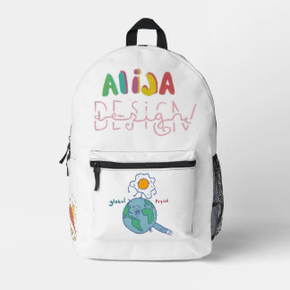 bag alija design by jaime bedruckter rucksack