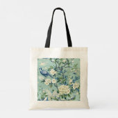 Bag buchen - Initial über Chinoisere Muster Tragetasche (Rückseite)