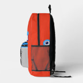 Bag Buddy Blue Tri Monster Personalisierter Backpa Bedruckter Rucksack (Rechts)
