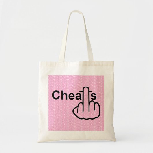 Bag Cheats Gedreht Tragetasche (Vorne)
