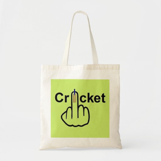 Bag Cricket Gedreht Tragetasche (Vorne)