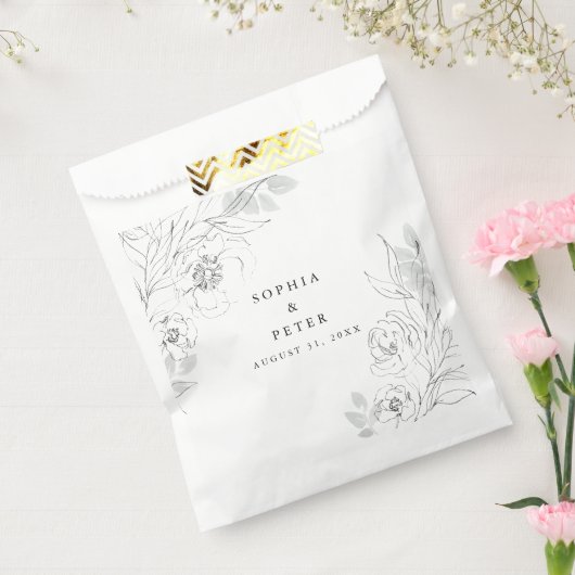 Bag der botanischen Gastgeschenk Hochzeit Geschenktütchen (Versiegelt)