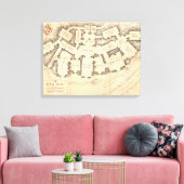 Bag End Leinwanddruck (Insitu (Wohnzimmer))