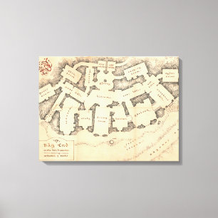 Bag End Leinwanddruck