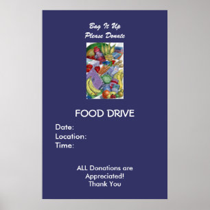 Bag es auf, spenden Sie bitte - individuell Poster