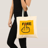 Bag Fire Gedreht Tragetasche (Vorderseite (Produkt))
