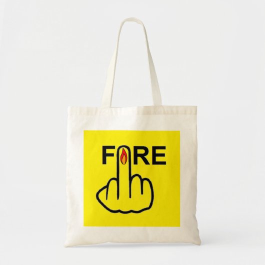 Bag Fire Gedreht Tragetasche (Vorne)
