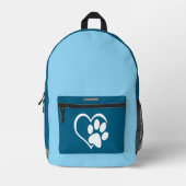 Bag for Dog Walks Bedruckter Rucksack (Vorderseite)