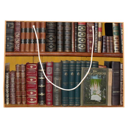 Bag für Bücher Große Geschenktüte (Rückseite)