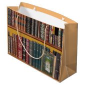 Bag für Bücher Große Geschenktüte (Rückseite Schrägansicht)