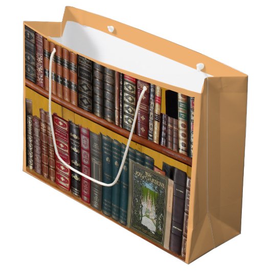 Bag für Bücher Große Geschenktüte (Vorderseite Schrägansicht)