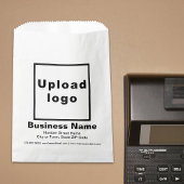 Bag für Schwarz-Weiß-Designs Geschenktütchen