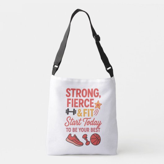 Bag für starke und fette Sportgeräte Tragetaschen Mit Langen Trägern (Rückseite)