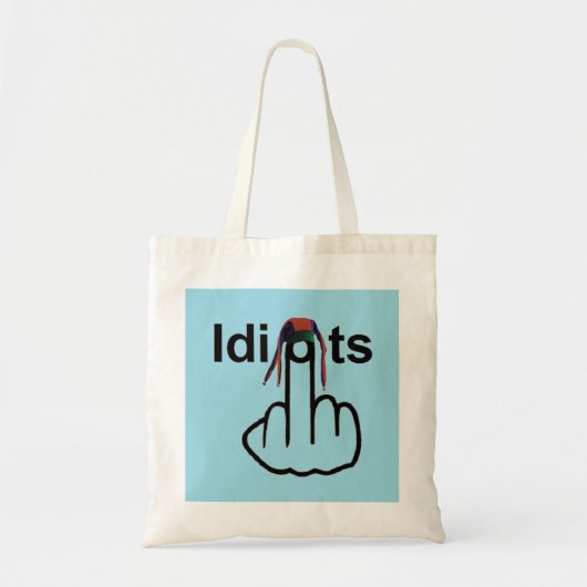 Bag Idiots Gedreht Tragetasche (Vorne)