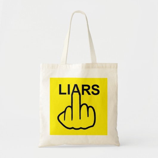 Bag Liars Gedreht Tragetasche (Vorne)