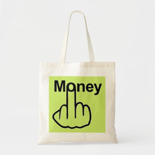Bag Money Gedreht Tragetasche (Vorne)