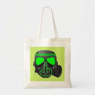 Bag Monsanto Gasmaske Gedreht Tragetasche