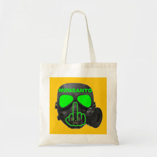 Bag Monsanto Gasmaske Gedreht Tragetasche