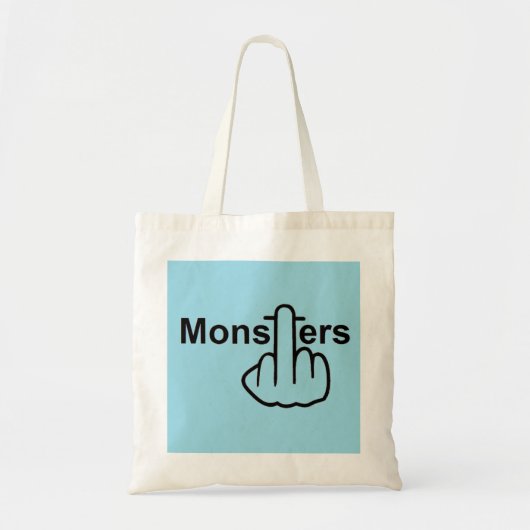 Bag Monster Gedreht Tragetasche (Vorne)
