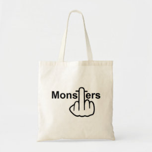 Bag Monster Gedreht Tragetasche