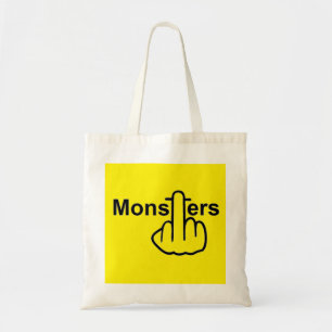 Bag Monster Gedreht Tragetasche