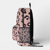Bag pink animal print bedruckter rucksack (Rechts)
