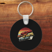 Bag Some Rays I Don't Always Roll A Joint, But Whe Schlüsselanhänger (Vorderseite)