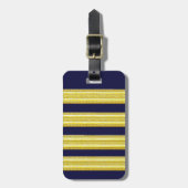 BAG TAG - Captain Stripes Gepäckanhänger (Vorderseite vertikal)