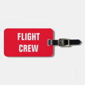 BAG TAG - Crew Gepäckanhänger (Vorderseite horizontal)