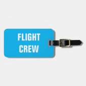 BAG TAG - Crew Gepäckanhänger (Vorderseite horizontal)