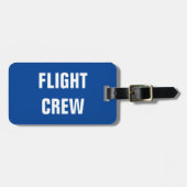BAG TAG - Crew Gepäckanhänger (Vorderseite horizontal)