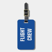 BAG TAG - Crew Gepäckanhänger (Vorderseite vertikal)